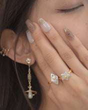 將圖片載入圖庫檢視器 【淡水珍珠】PEARL ROCK - Rhombus Ring