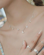 Load image into Gallery viewer, 【推薦設計】 Sight - Silver Moon Necklace