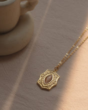 Load image into Gallery viewer, Caramel & Sacred Sign Necklace *Waterproof