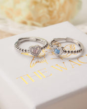 Load image into Gallery viewer, SWEETIE BLUE - Silver Ring