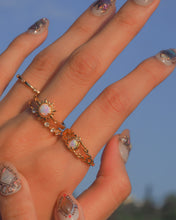 Load image into Gallery viewer, Solar-Opal Ring