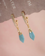 Load image into Gallery viewer, 【藍松石】BOHE - Gold Earrings