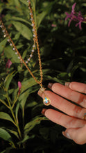 ๅฐๅ็่ผๅ
ฅๅๅบซๆชข่ฆๅจ Depth - Titanium Steel Blue Droplet Necklace *Waterproof
