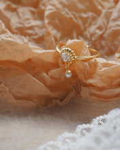 將圖片載入圖庫檢視器 SHELL WE LOVE - Gold Ring ✦ 925 Silver ™
