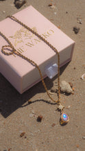 ๅฐๅ็่ผๅ
ฅๅๅบซๆชข่ฆๅจ Depth - Titanium Steel Blue Droplet Necklace *Waterproof
