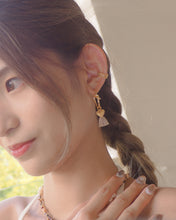 ๅฐๅ็่ผๅ
ฅๅๅบซๆชข่ฆๅจ Caramel - Heart Tassel Hoops