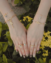 Load image into Gallery viewer, 【WACKO推薦】FAIRY KEY - Gold Bracelet ✦ Semi-Waterproof