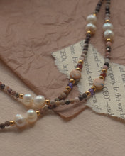 將圖片載入圖庫檢視器 Autumn Soul - Crystal Beaded Necklace