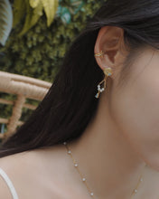 Load image into Gallery viewer, AQUA SHELL - Earrings