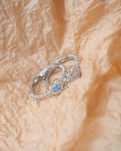 Load image into Gallery viewer, SWEETIE BLUE - Silver Ring