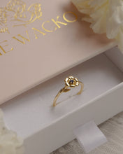 將圖片載入圖庫檢視器 September • Aster - Birth Flower Ring