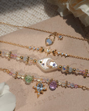 將圖片載入圖庫檢視器 【海藍寶紫水晶】OVER THE MOON - Bracelet