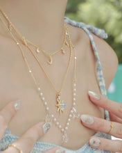 Load image into Gallery viewer, Sight - 18KGP Moon Necklace
