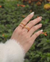 Load image into Gallery viewer, BLOSSOM - Gold Ring ✦ 925 Silver ™