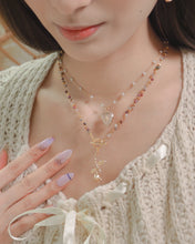 Load image into Gallery viewer, 【碧璽】ROSIE - Tourmaline Beaded Toggle Necklace