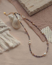 將圖片載入圖庫檢視器 Autumn Soul - Crystal Beaded Necklace