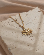 Load image into Gallery viewer, Caramel & Sacred Sign Necklace *Waterproof