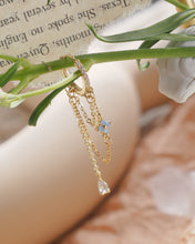 Load image into Gallery viewer, Blue Bell - 18KGP Earrings