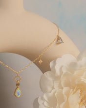 Load image into Gallery viewer, Intention - 925 Opal Star Necklace