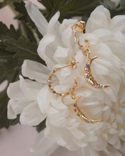 Load image into Gallery viewer, BEYOND THE MOON - Gold Earrings