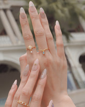 將圖片載入圖庫檢視器 SHELL WE LOVE - Gold Ring ✦ 925 Silver ™