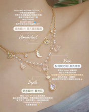 ๅฐๅ็่ผๅ
ฅๅๅบซๆชข่ฆๅจ Depth - Titanium Steel Blue Droplet Necklace *Waterproof