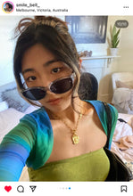 將圖片載入圖庫檢視器 Celestial Flow - Gold Titanium Steel Moon & Sun Toggle Necklcae