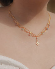 Load image into Gallery viewer, Glittery - Rainbow Star Necklace