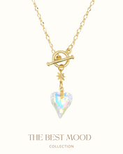 Load image into Gallery viewer, Cross My Heart - 18KGP TOGGLE NECKLACE