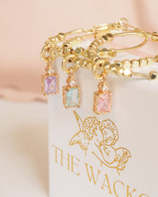 ๅฐๅ็่ผๅ
ฅๅๅบซๆชข่ฆๅจ Purple Bling - 18KGP Hoops