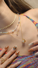 Load image into Gallery viewer, Conch - 18KGP Shell Beaded Necklace