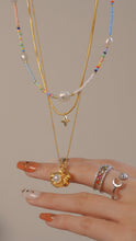 ๅฐๅ็่ผๅ
ฅๅๅบซๆชข่ฆๅจ Sea Shell - Gold Titanium Steel Double Layered Necklace *Waterproof