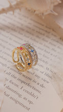 Load image into Gallery viewer, Full Spirit - 18KGP Rainbow Gold Rings