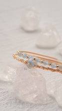 將圖片載入圖庫檢視器 Nova - Labradorite Crystal Titanium Steel Bangle *Waterproof