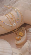 Load image into Gallery viewer, Sea Shell - Gold Titanium Steel Double Layered Necklace *Waterproof