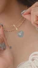 ๅฐๅ็่ผๅ
ฅๅๅบซๆชข่ฆๅจ Marine Mania - Titanium Steel Crystal Aquamarine Necklace *Waterproof