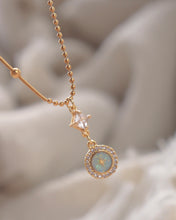 ๅฐๅ็่ผๅ
ฅๅๅบซๆชข่ฆๅจ Opalic - Titanium Steel Opal Necklace