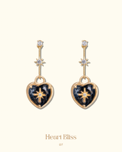 Load image into Gallery viewer, Heart Bliss 07 - 14KGP Heart Earrings