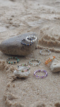 Load image into Gallery viewer, Ashliah - 18KGP Crystal Beaded Rings
