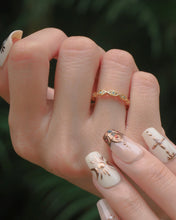 Load image into Gallery viewer, Ashliah - 18KGP Crystal Beaded Rings