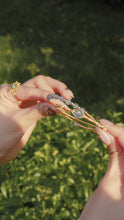 將圖片載入圖庫檢視器 Nova - Labradorite Crystal Titanium Steel Bangle *Waterproof