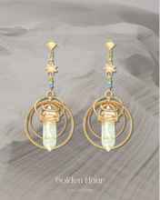 ๅฐๅ็่ผๅ
ฅๅๅบซๆชข่ฆๅจ Saturn - 18KGP White Quartz Earrings