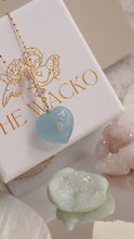 ๅฐๅ็่ผๅ
ฅๅๅบซๆชข่ฆๅจ Marine Mania - Titanium Steel Crystal Aquamarine Necklace *Waterproof