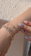 將圖片載入圖庫檢視器 Nova - Labradorite Crystal Titanium Steel Bangle *Waterproof
