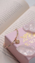 將圖片載入圖庫檢視器 Bouquet - 18KGP Tourmaline Crystal Beaded Bracelet
