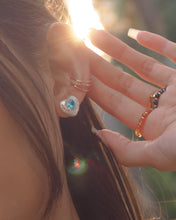 Load image into Gallery viewer, Pearl Gem - 925 Silver Stud Earrings