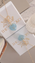 ๅฐๅ็่ผๅ
ฅๅๅบซๆชข่ฆๅจ Marine Mania - Titanium Steel Crystal Aquamarine Necklace *Waterproof