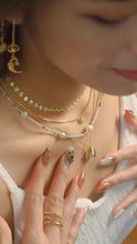 Load image into Gallery viewer, Sea Shell - Gold Titanium Steel Double Layered Necklace *Waterproof