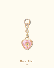 Load image into Gallery viewer, Heart Bliss 01 - 14KGP Heart Charm