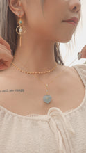 ๅฐๅ็่ผๅ
ฅๅๅบซๆชข่ฆๅจ Marine Mania - Titanium Steel Crystal Aquamarine Necklace *Waterproof